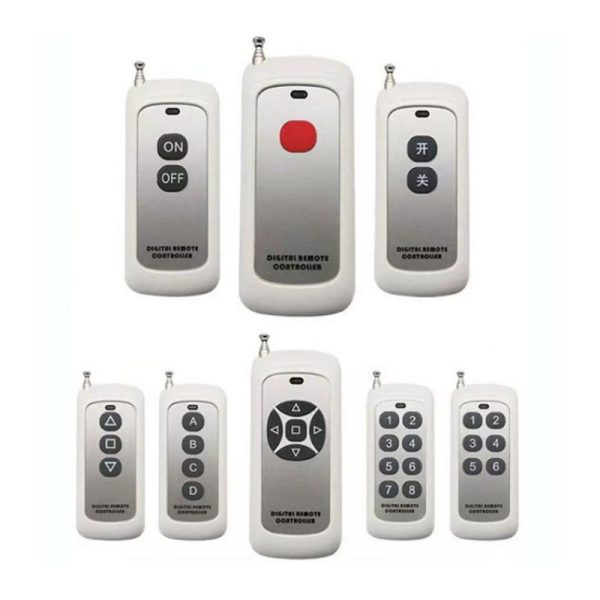 1000m EV1527 High-Power 315/433MHz Remote Control for Water Pumps, Motors, Lamps and Lighting Switches