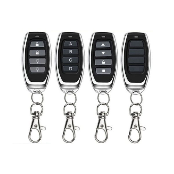 Universal Copyable Remote Control – 433MHz Cloning Remote Key for Garage Door, Gate, Alarm System