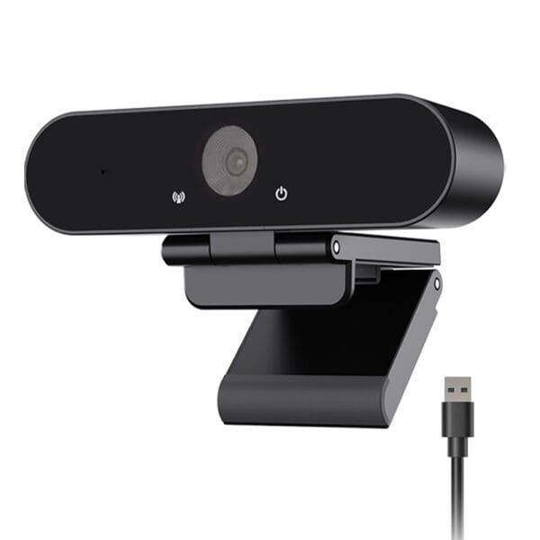 HS12 4K USB Webcam, 1/2.55 Inch Sensor, PDAF Auto Focus Webcam for PC Laptop Streaming